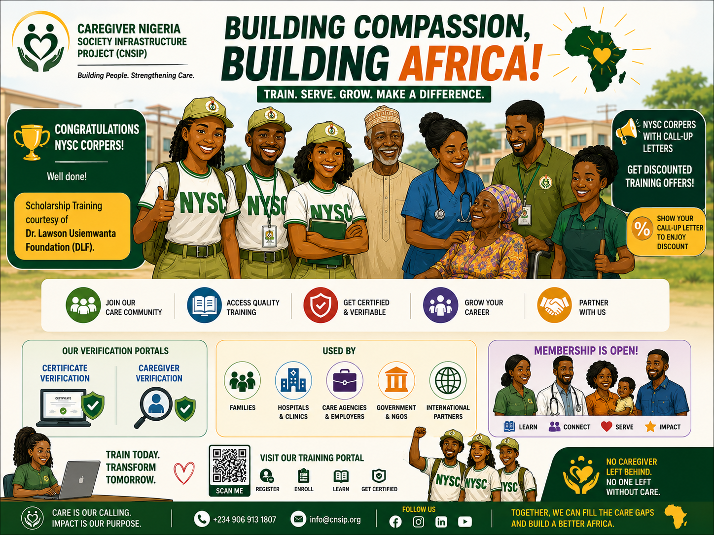 Building Compassion, Building Africa. This is where a New Era for Caregivers Begins
